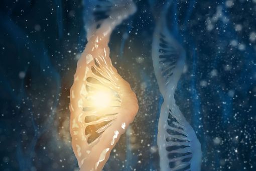 Die DNA eines Menschen kann in Milliarden kleinen Abschnitten gelesen werden.