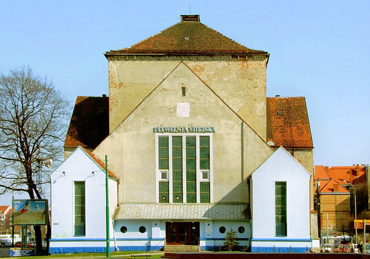 zur Vergrößerungsansicht des Bildes: Poznań, former synagogue (1907)